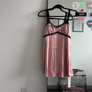 Missguided pink mini dress